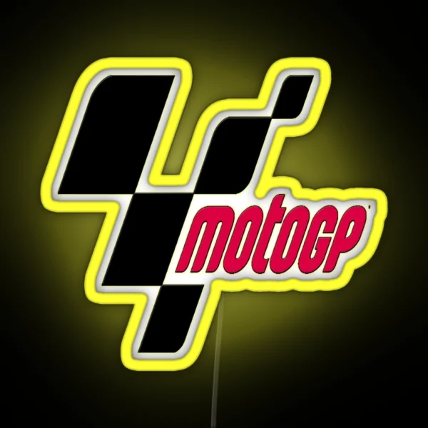 Moto GP Active Led RGB Neon Sign