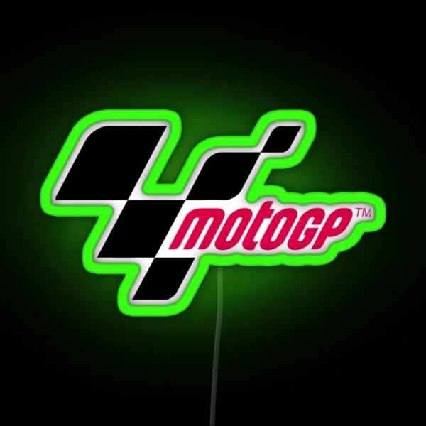 MOTO GP Logo RGB Neon Sign