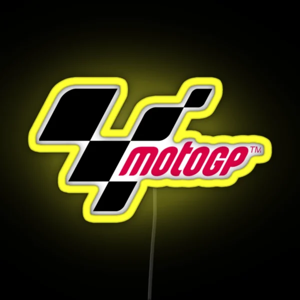 MOTO GP Logo RGB Neon Sign
