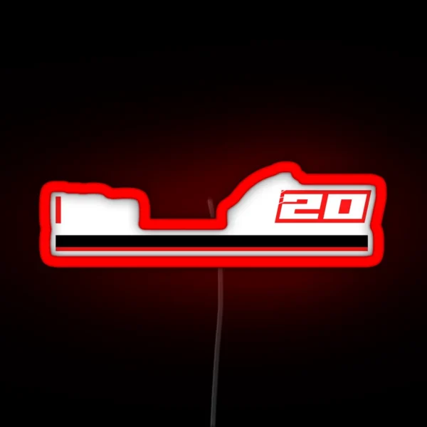 Moto GP Racing Fabio Quartararo 20 RGB Neon Sign