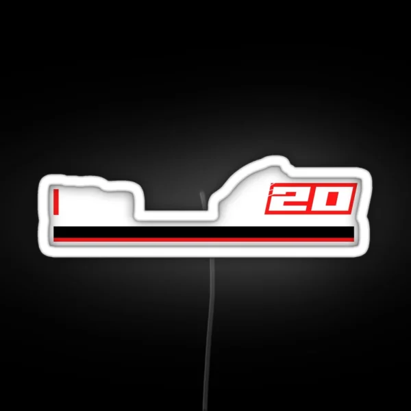 Moto GP Racing Fabio Quartararo 20 RGB Neon Sign