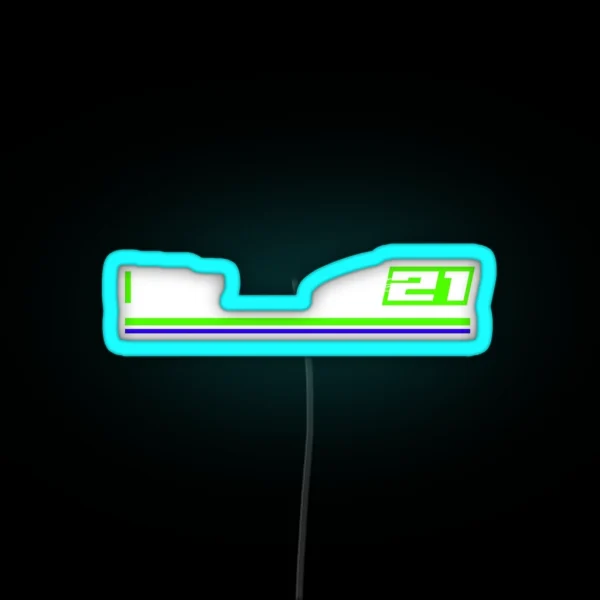 Moto GP Racing Franco Morbidelli 21 RGB Neon Sign