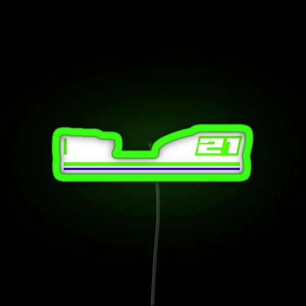 Moto GP Racing Franco Morbidelli 21 RGB Neon Sign
