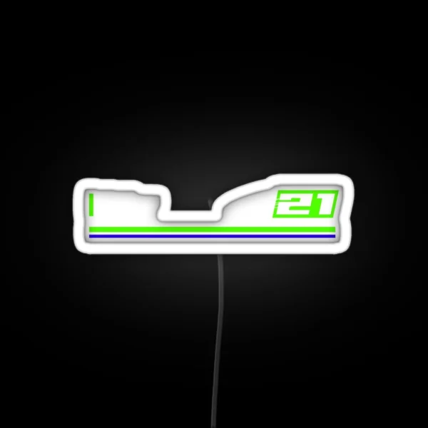 Moto GP Racing Franco Morbidelli 21 RGB Neon Sign