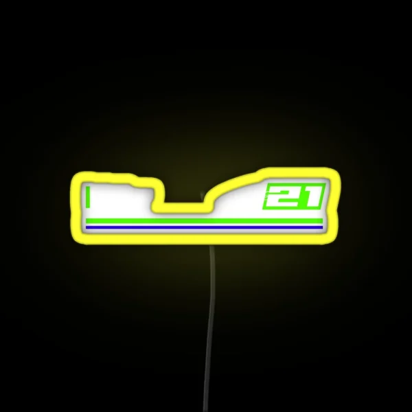Moto GP Racing Franco Morbidelli 21 RGB Neon Sign