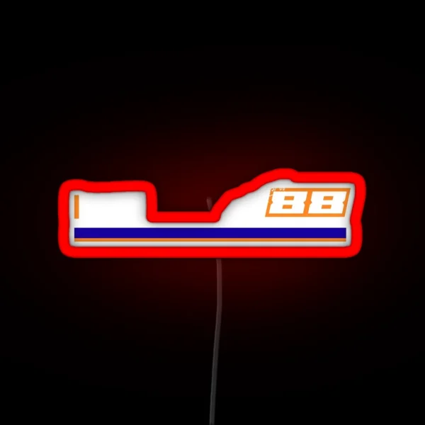 Moto GP Racing Miguel Oliveira 88 RGB Neon Sign