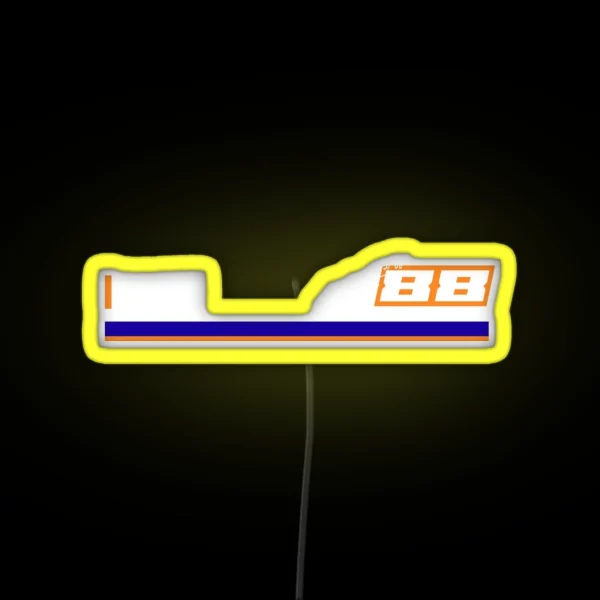 Moto GP Racing Miguel Oliveira 88 RGB Neon Sign