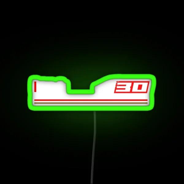 Moto GP Racing Takaaki Nakagami 30 RGB Neon Sign
