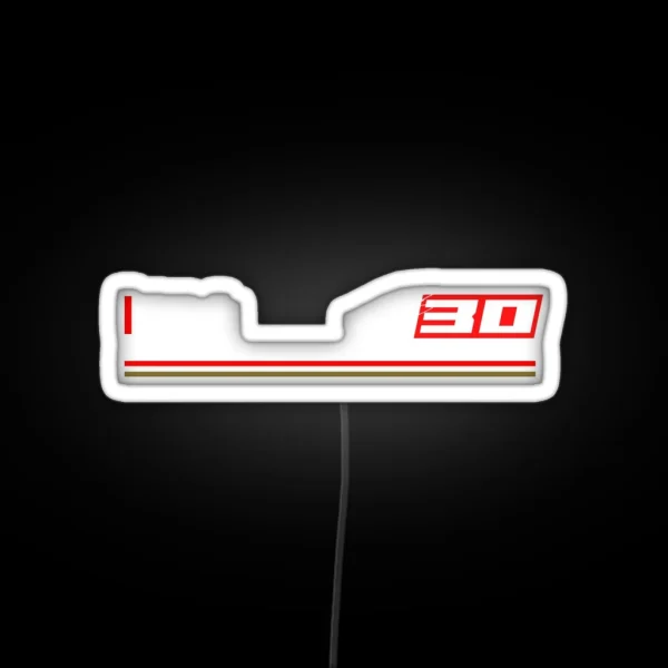 Moto GP Racing Takaaki Nakagami 30 RGB Neon Sign