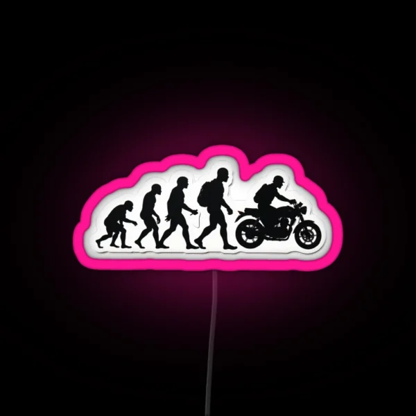 Moto Guzzi Evolution 2025 RGB Neon Sign