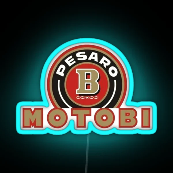 MOTOBI VINTAGE MOTORCYCLE Led RGB Neon Sign