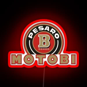 MOTOBI VINTAGE MOTORCYCLE Led RGB Neon Sign