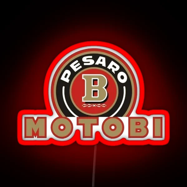 MOTOBI VINTAGE MOTORCYCLE Led RGB Neon Sign
