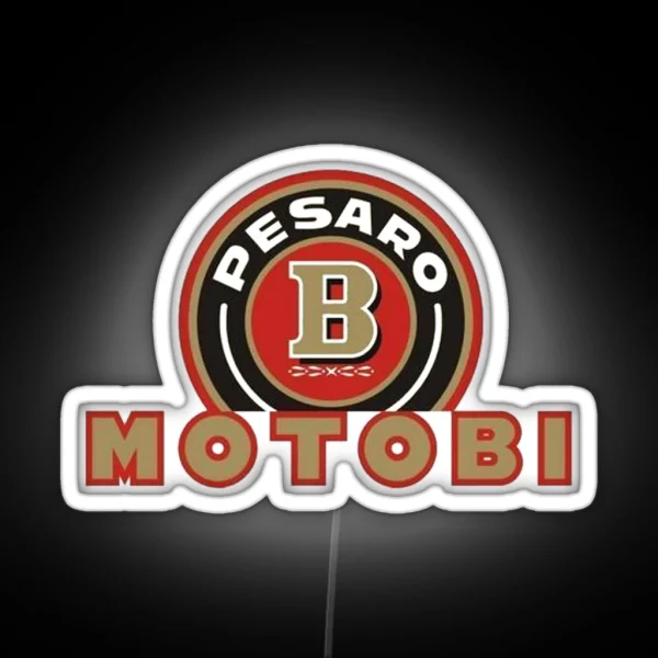 MOTOBI VINTAGE MOTORCYCLE Led RGB Neon Sign