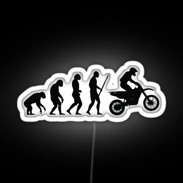 Motocross Evolution RGB Neon Sign