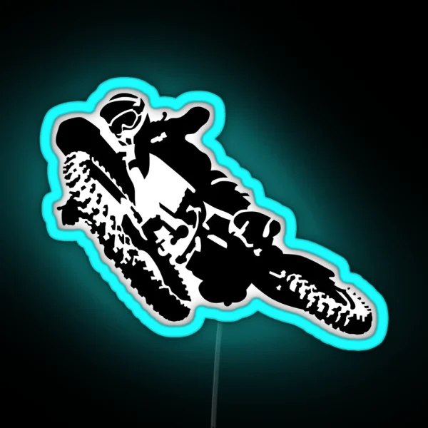 Motocross RGB Neon Sign
