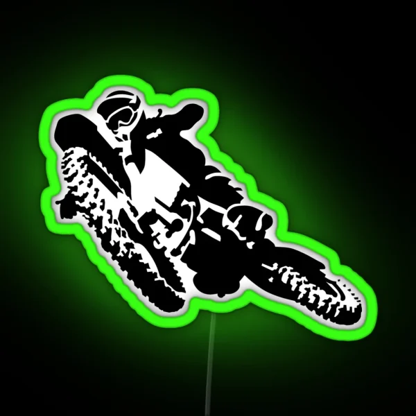 Motocross RGB Neon Sign