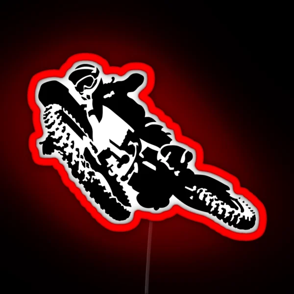 Motocross RGB Neon Sign