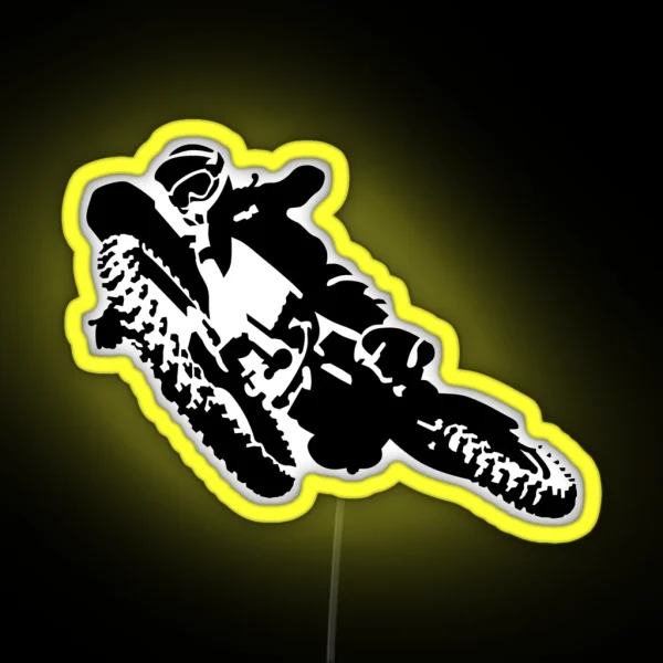 Motocross RGB Neon Sign