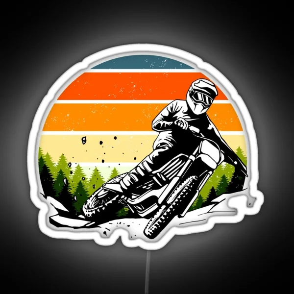 Motocross RGB Neon Sign