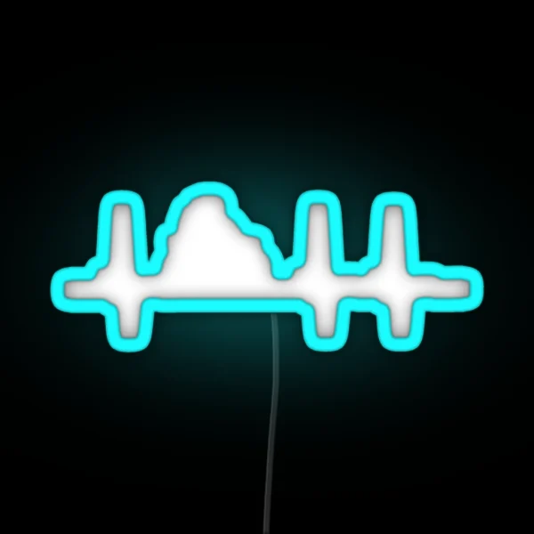 Motocross Supermoto Enduro EKG RGB Neon Sign