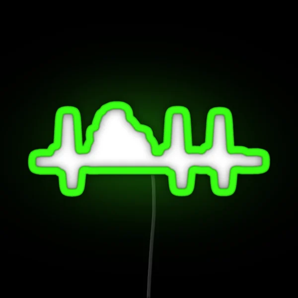 Motocross Supermoto Enduro EKG RGB Neon Sign