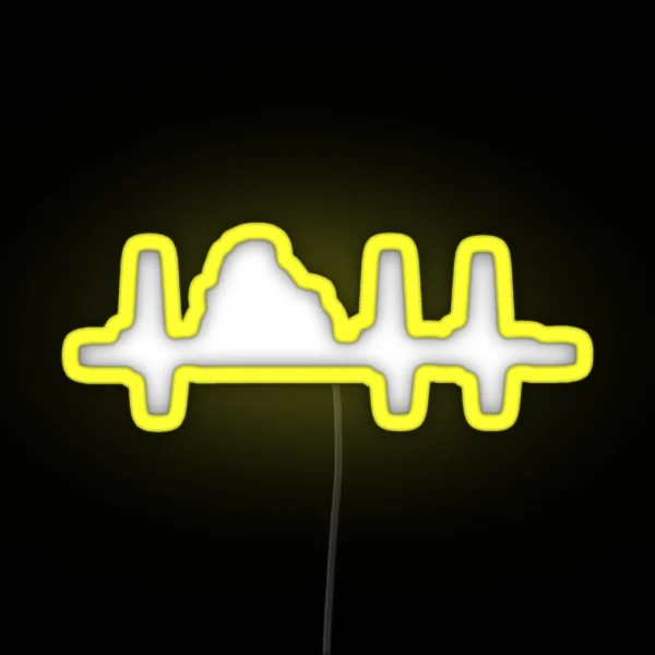 Motocross Supermoto Enduro EKG RGB Neon Sign