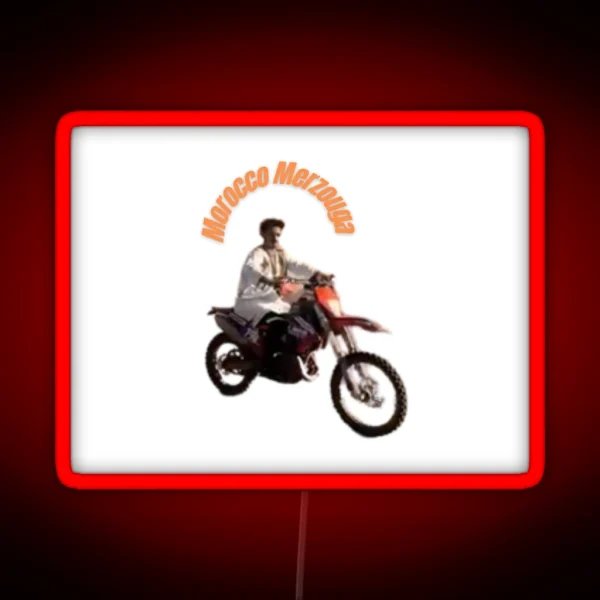Motocycle Led RGB Neon Sign