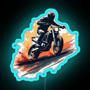 Motocycle RGB Neon Sign