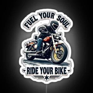 Motocycle RGB Neon Sign