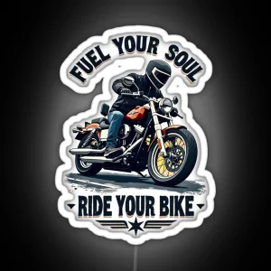 Motocycle RGB Neon Sign