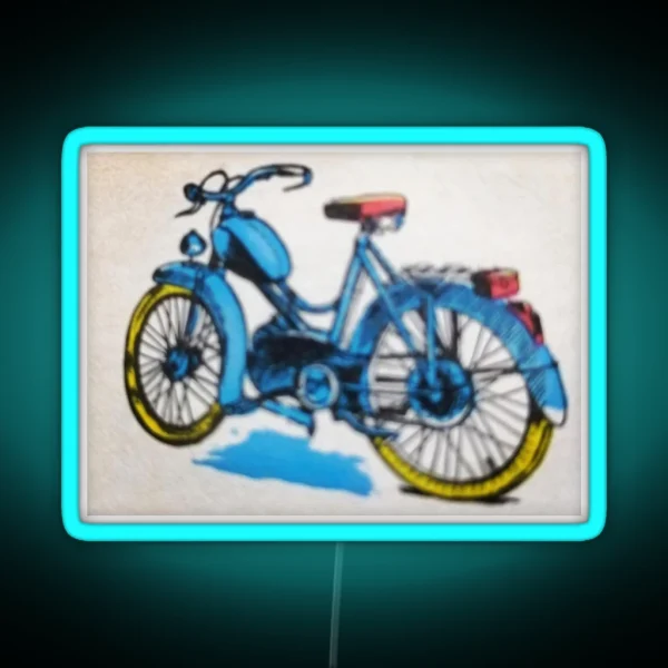 Motocycle RGB Neon Sign