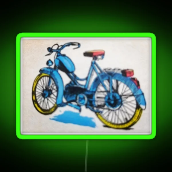 Motocycle RGB Neon Sign