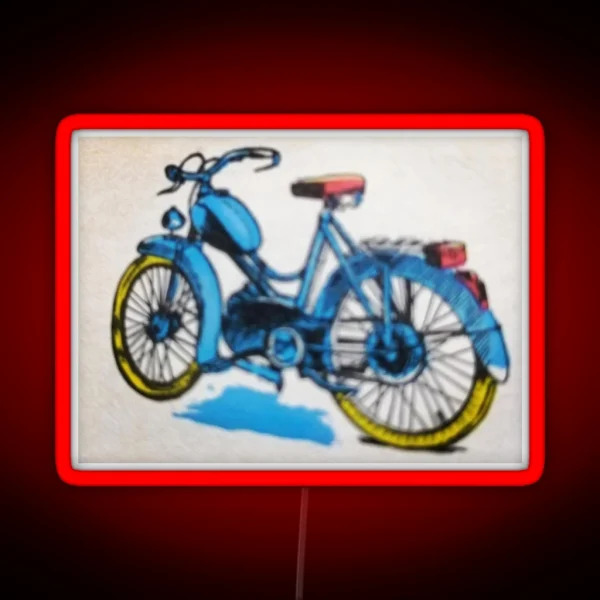 Motocycle RGB Neon Sign