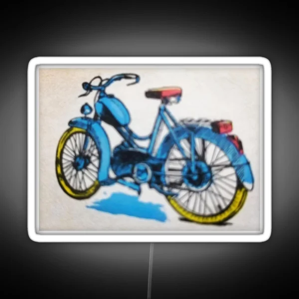Motocycle RGB Neon Sign
