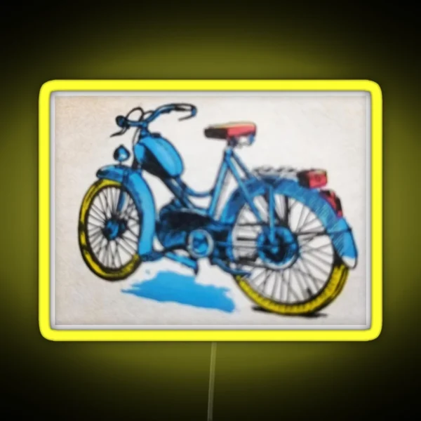 Motocycle RGB Neon Sign