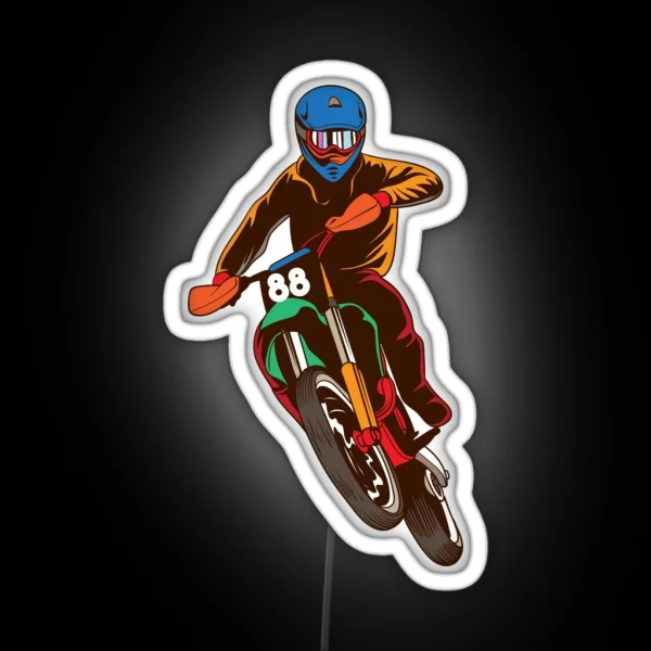 Motocycle RGB Neon Sign