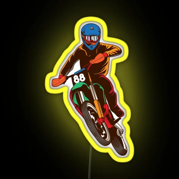 Motocycle RGB Neon Sign