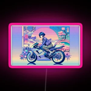 Motodream 2010s Vaporwave RGB Neon Sign