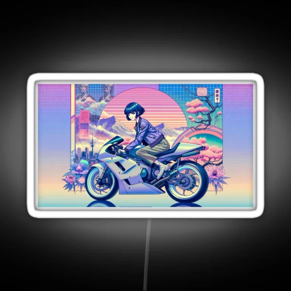 Motodream 2010s Vaporwave RGB Neon Sign