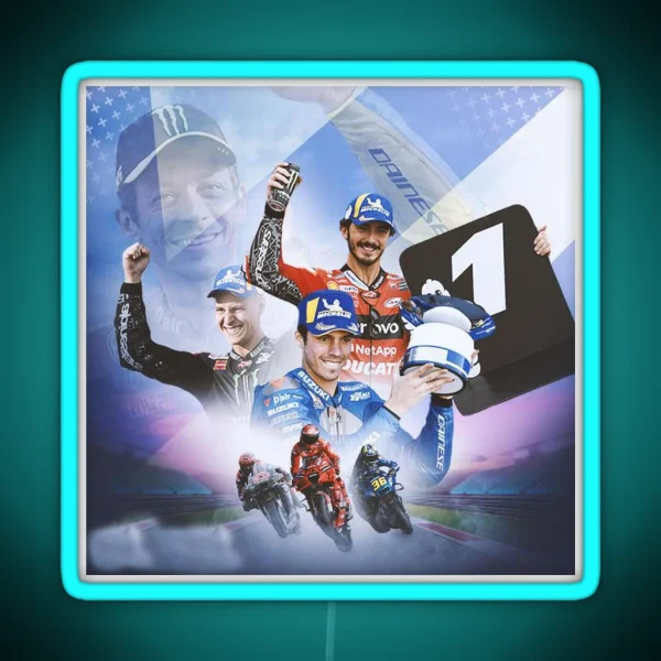 Motogp JADIJUARA RGB Neon Sign
