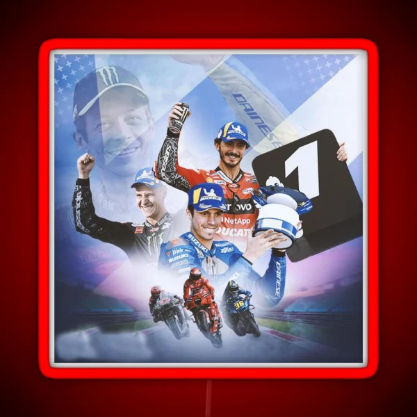 Motogp JADIJUARA RGB Neon Sign