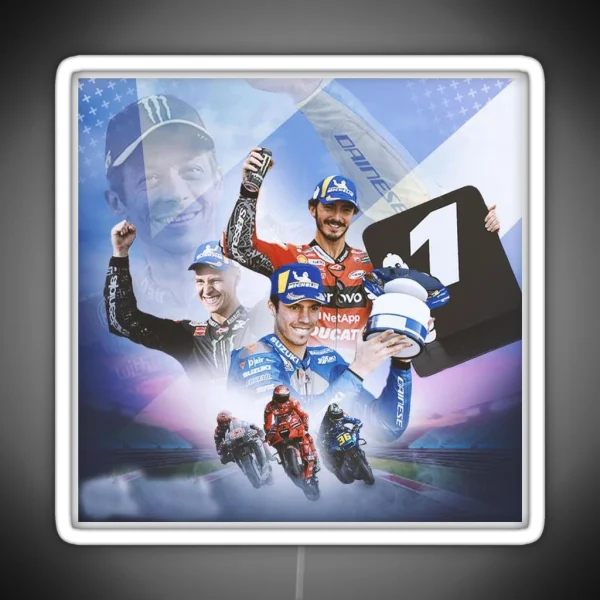 Motogp JADIJUARA RGB Neon Sign