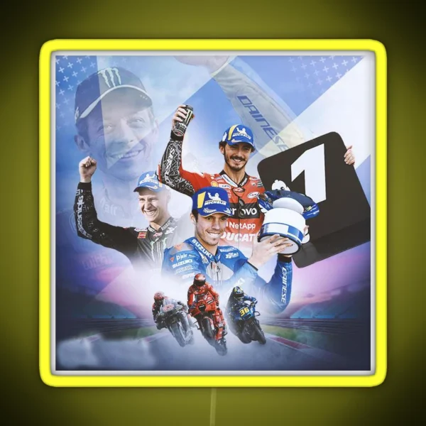 Motogp JADIJUARA RGB Neon Sign