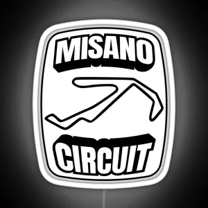 Motogp Misano Circuit RGB Neon Sign