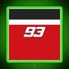 MotoGP No 93 Motorcycle Racing Race Track RGB Neon Sign Green