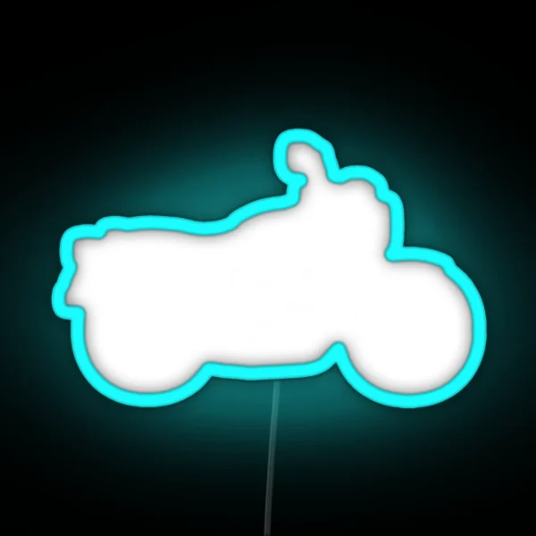 Motoguzzi Motorcycle RGB Neon Sign