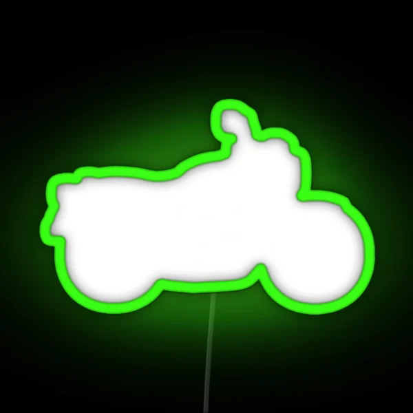 Motoguzzi Motorcycle RGB Neon Sign