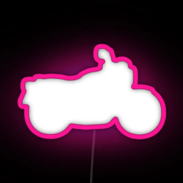 Motoguzzi Motorcycle RGB Neon Sign