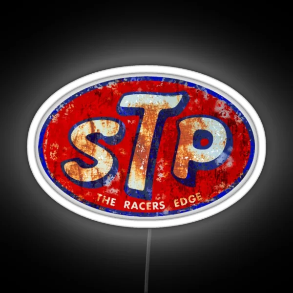 Motor Oil Ledtp Racing Rust RGB Neon Sign